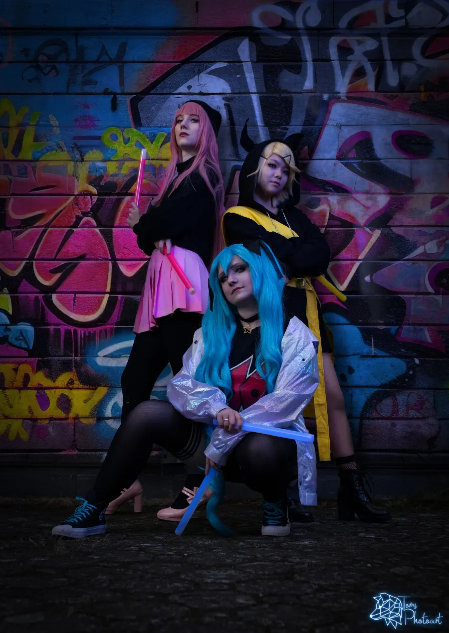 Luka, Rin & Miku (Vocaloid)
