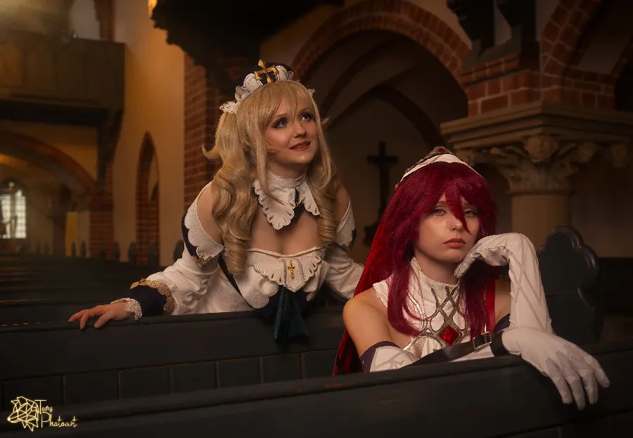 Barbara & Rosaria (Genshin Impact)